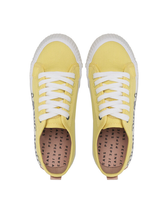 Pepe Jeans Pepe Jeans Tenisówki Ottis Log G PGS30577 Żółty