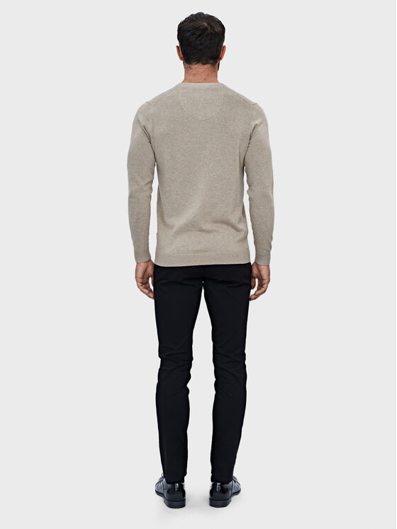 Evenemen Evenemen Sweter MOCCA Beżowy Slim Fit