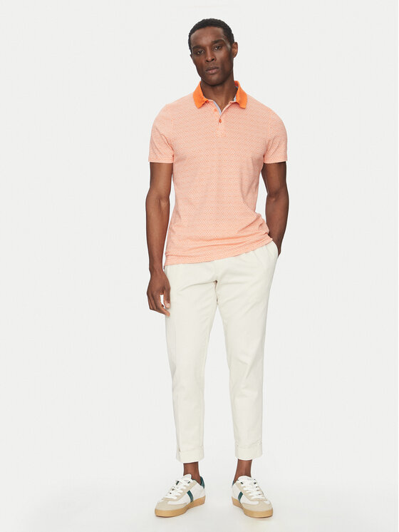 INDICODE INDICODE Tricou polo Mauricus 41-046 Roz Regular Fit