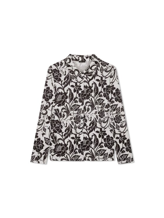 Fiorella Rubino Fiorella Rubino Koszula 5034L000203N0S1 Czarny Regular Fit