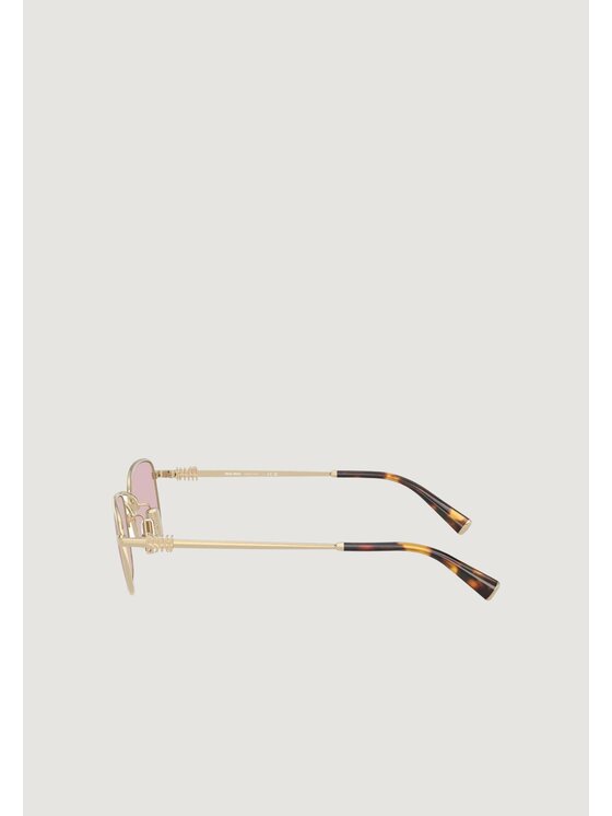 Miu Miu Miu Miu Occhiali da sole 0MU A53S ZVN4I0 Oro