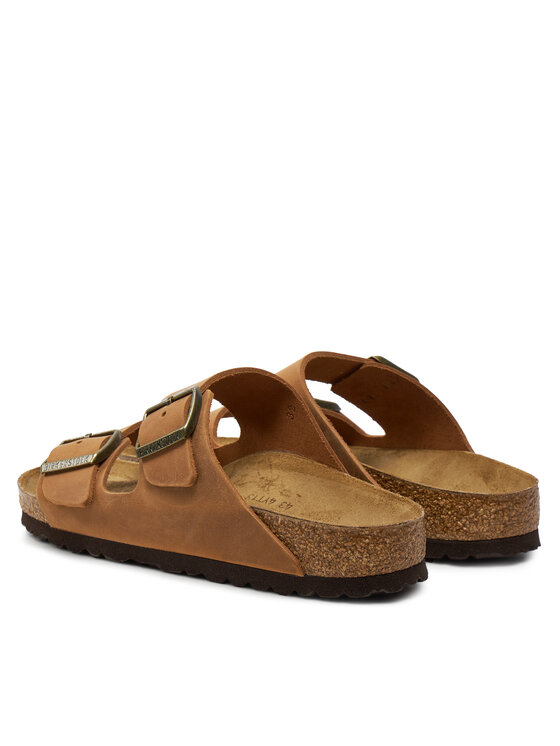 Birkenstock Birkenstock Παντόφλες Arizona Leoi 1028401 Καφέ