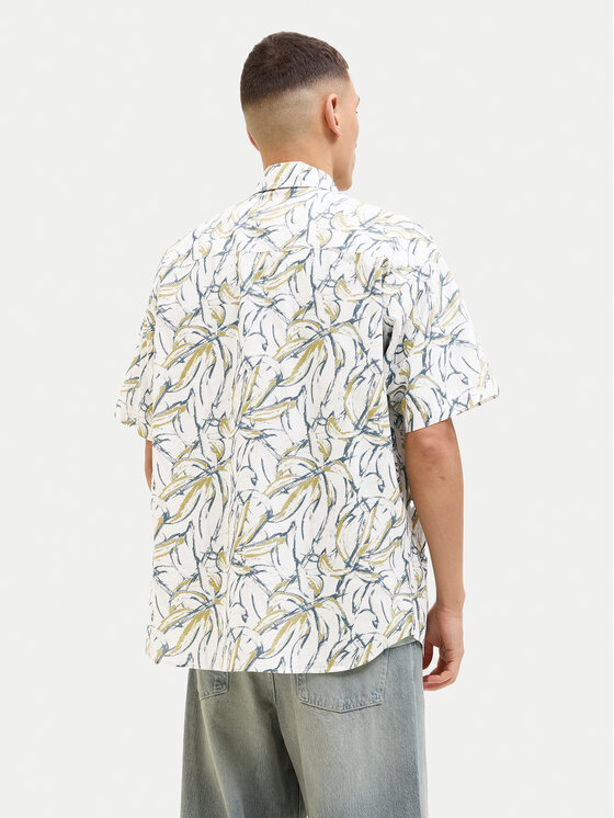 Jack&Jones Jack&Jones Camicia Joshua 12271089 Écru Wide Fit