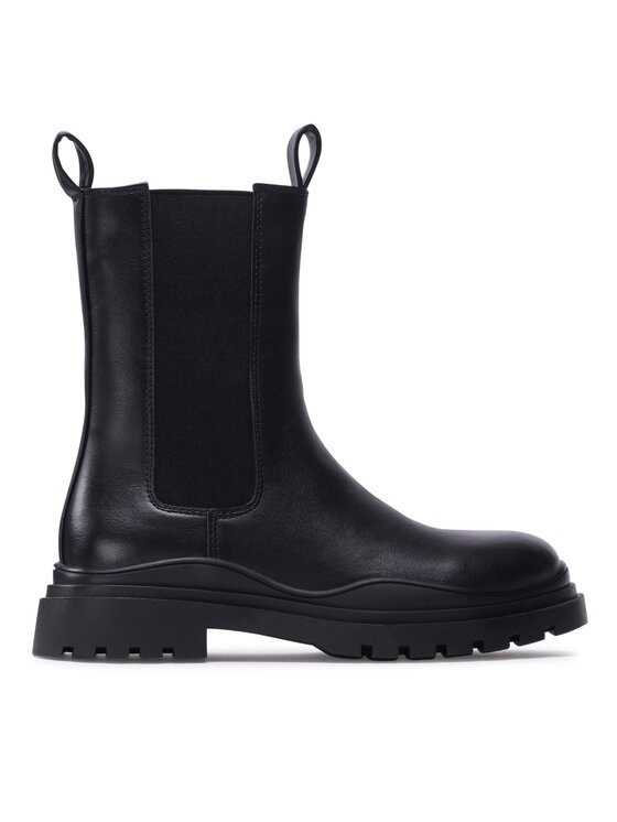 DeeZee DeeZee Klassische Stiefeletten H90152-1K Schwarz