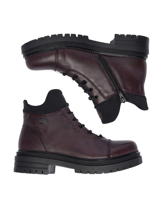 Rieker Rieker Schnürschuhe CEO-Y3163 Dunkelrot