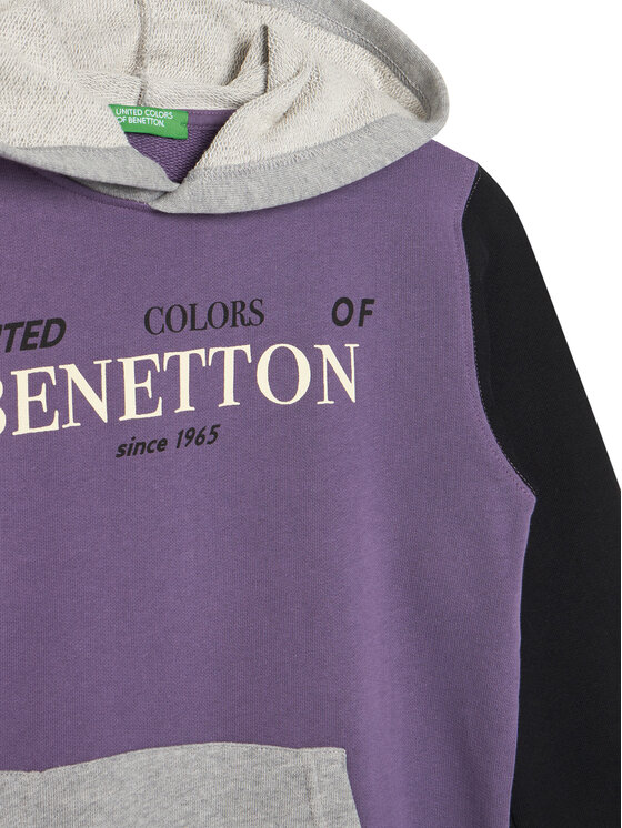 United Colors Of Benetton United Colors Of Benetton Felpa 3J68C204V Multicolore Regular Fit