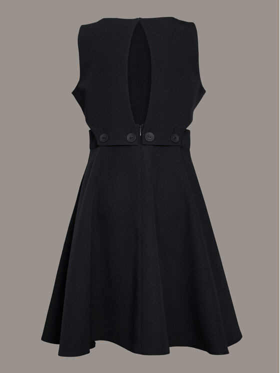 SLY SLY Sukienka 4S-203A Czarny Comfortable Fit