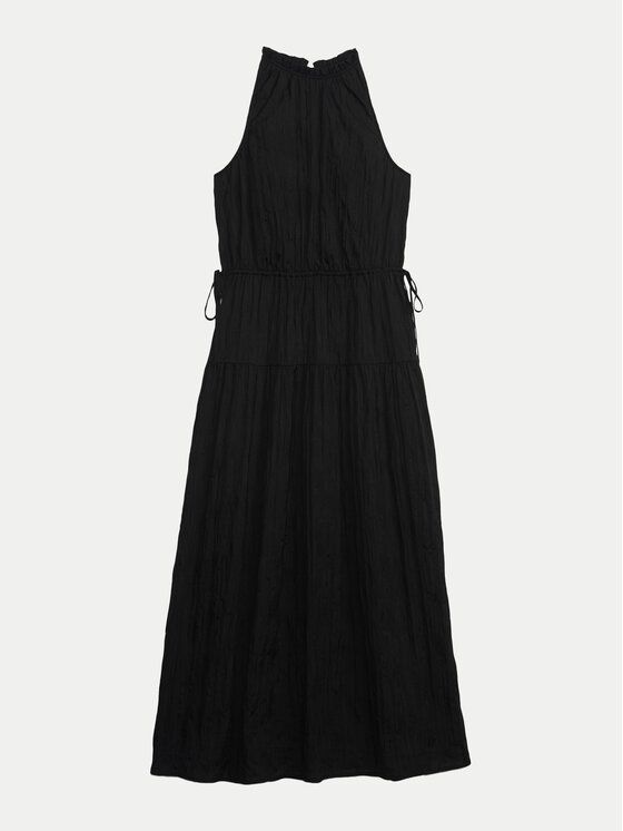 Gap Gap Sukienka letnia 549270-01 Czarny Regular Fit