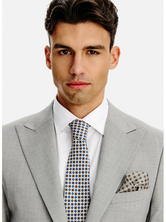 Pako Lorente Pako Lorente Marynarka P26SF-3G-031 Szary Slim Fit