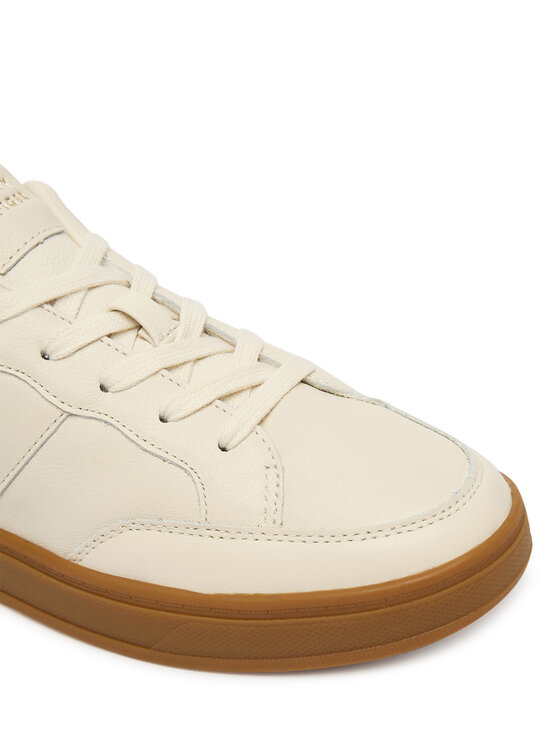 Tommy Hilfiger Tommy Hilfiger Снікерcи Th Heritage Court Sneaker Ltr FW0FW09028 Écru
