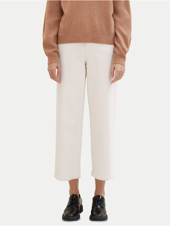 Tom Tailor Blugi 1040811 Écru Relaxed Fit