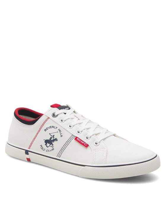 Beverly Hills Polo Club Beverly Hills Polo Club Sneakers aus Stoff M-VSS24010 Weiß