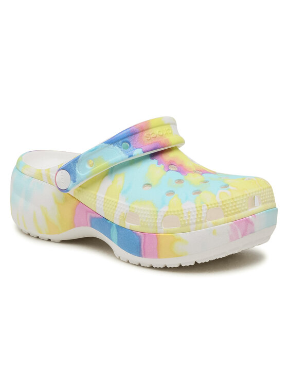 Ciabatte Classic Platform Tie Dye Graph Clgw