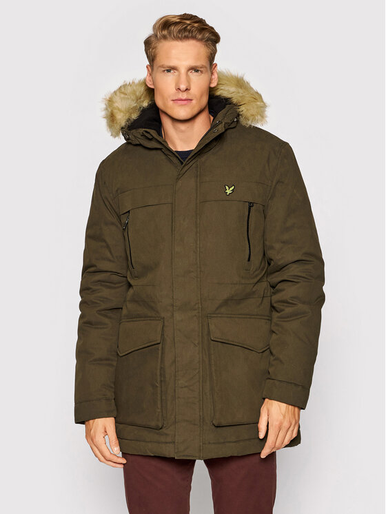 lyle and scott microfleece parka
