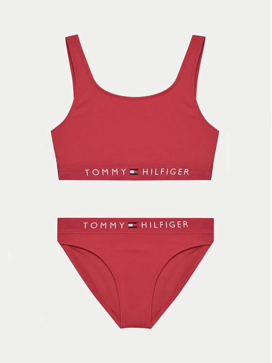 Tommy Hilfiger Tommy Hilfiger Jednodílné plavky UG0UG00816 Růžová