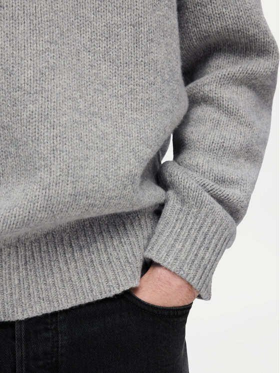 Selected Homme Selected Homme Sweter 16094643 Szary Regular Fit
