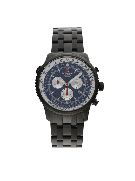 Swiss Alpine Military Hodinky 7078.9175 Čierna