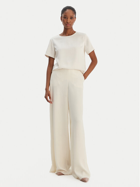 Weekend Max Mara Weekend Max Mara Halenka Zona 2615941011 Écru Relaxed Fit