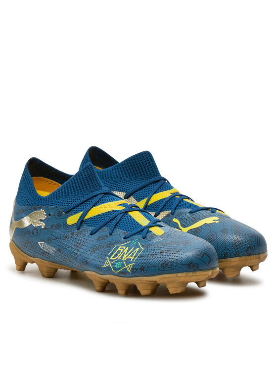 Puma Puma Boty na fotball FUTURE 7 MATCH BNA FG/AG JR 108083 01 Tmavomodrá
