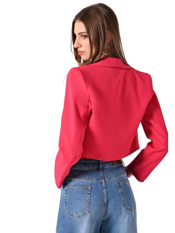 Rinascimento Rinascimento Giacca da donna Giacca cropped Rosa Regular Fit