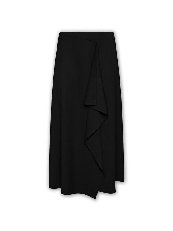 Elena Mirò Elena Mirò Gonna midi 1044P000055N033 Nero A-Line Fit