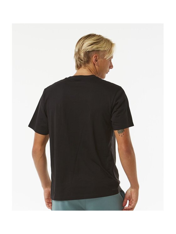 Rip Curl Rip Curl T-Shirt Vaporcool Medina Seacell Tee Czarny Loose Fit