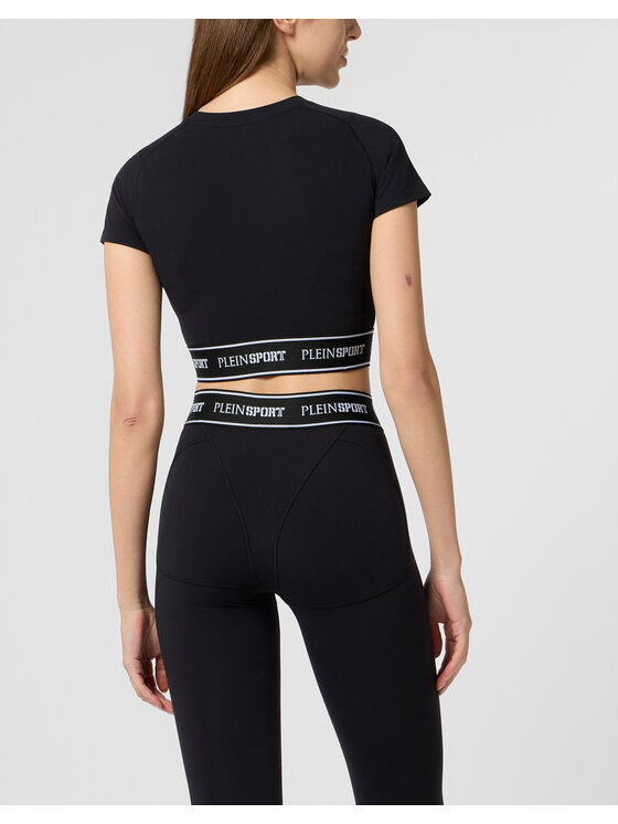 Plein Sport Plein Sport T-Shirt 29102 Czarny Regular Fit