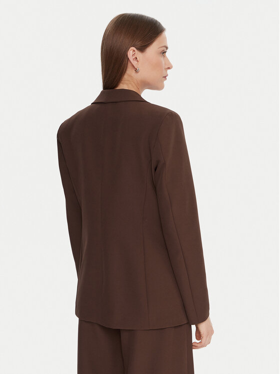 Maryley Maryley Сако 25IB187/M06/43CO Кафяв Regular Fit