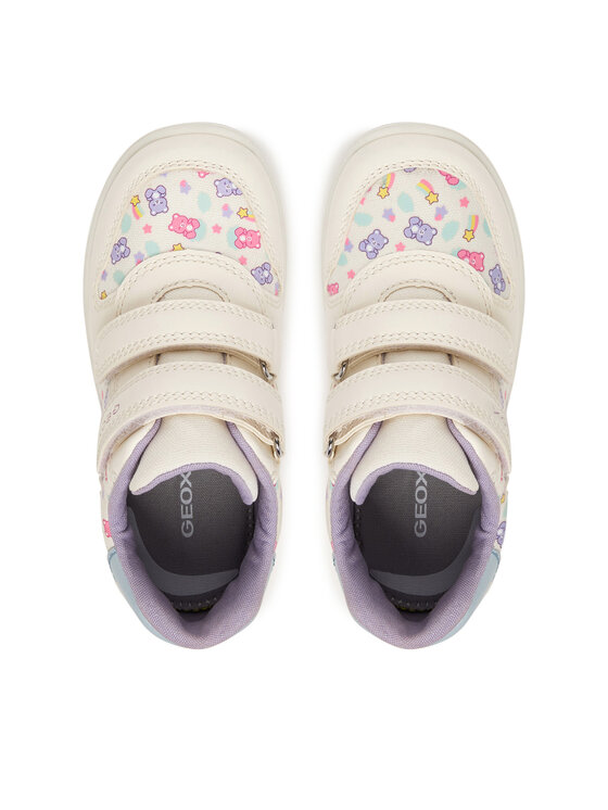 Geox Geox Sneakersy B Zapito Girl B556DA 0AW54 C0270 Biały