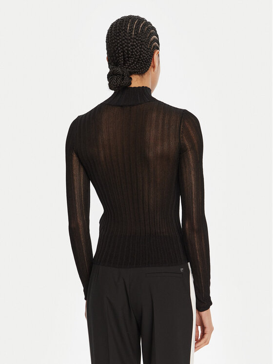HUGO HUGO Džemper Siclamino 50542650 Crna Slim Fit