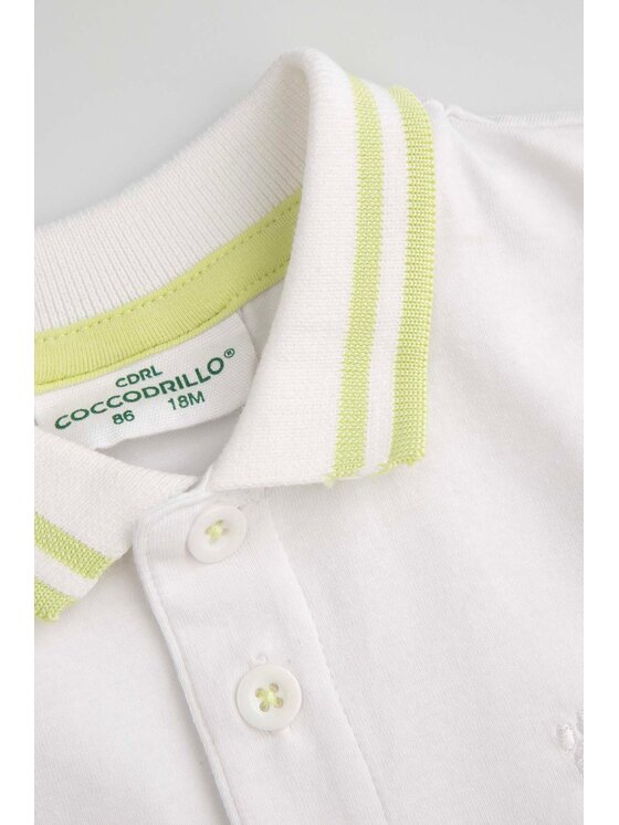 Coccodrillo Coccodrillo Polokošile WC5143601MBN-001 Bílá Regular Fit