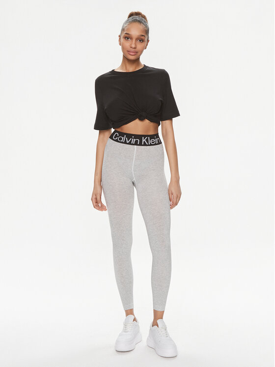 Calvin Klein Calvin Klein Κολάν 701226027 Γκρι Slim Fit