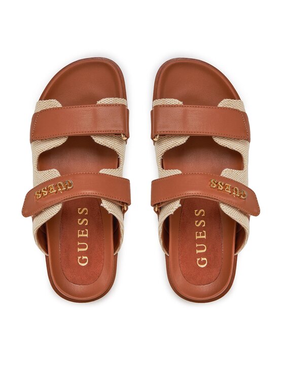 Guess Guess Παντόφλες Fabulon4 FLJFB4 ELE19 Καφέ