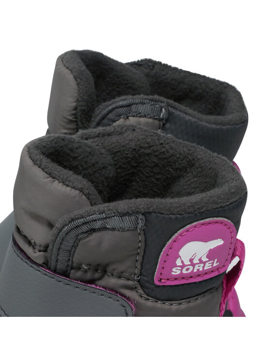 Sorel Sorel Čizme za snijeg Childrens Whitney II Strap Wp NC3919 Siva