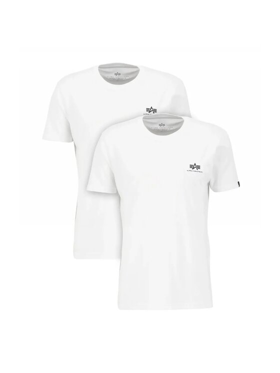 Alpha Industries Alpha Industries Souprava triček AI.258500-09-3XL Bílá Core Fit