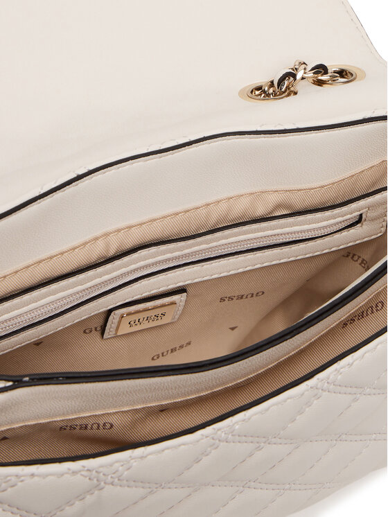 Guess Guess Ročna torba Giully II HWQG96 73200 Bela