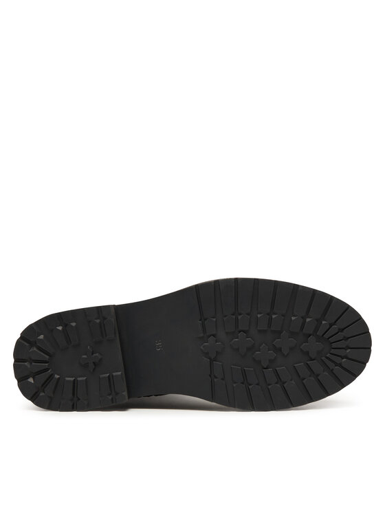 TWINSET TWINSET Mušketierky 252TGT124 Čierna