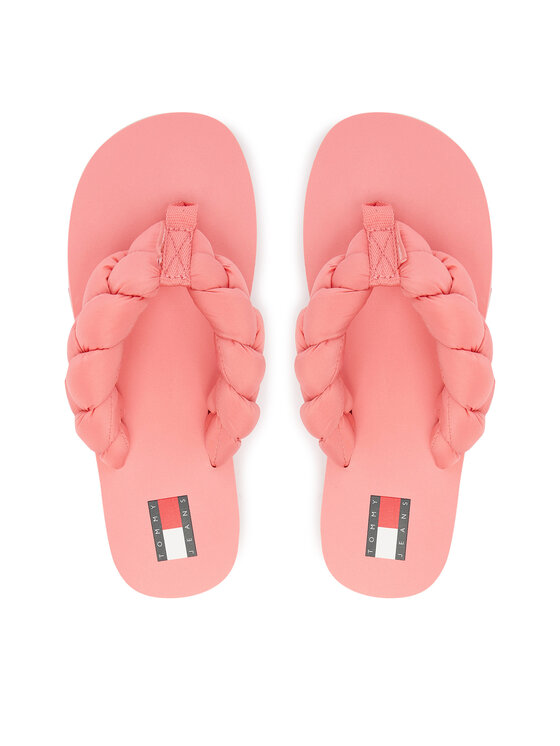 Tommy Jeans Tommy Jeans Infradito Braided Thong Beach Sandal EN0EN02877 Rosa