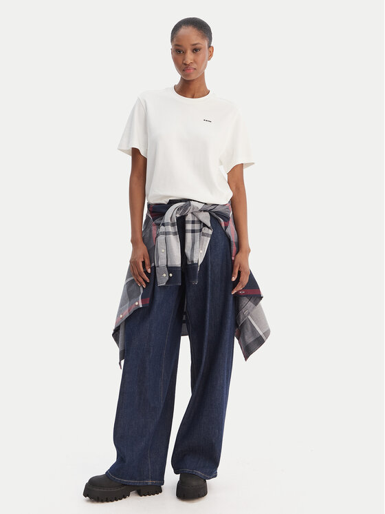 G-Star Raw G-Star Raw Marškinėliai D28730-D976 Balta Regular Fit