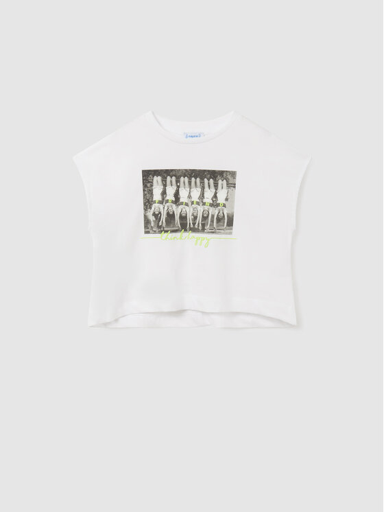 Mayoral Mayoral T-krekls 6053 Balts