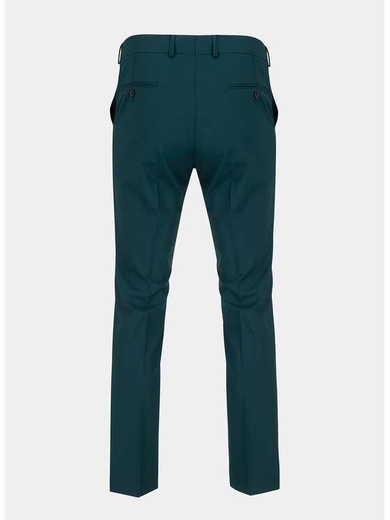 Pako Lorente Pako Lorente Spodnie garniturowe P22SF-6G-017 Zielony Slim Fit