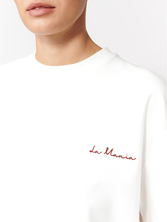 La Mania La Mania T-Shirt BABES Écru Basic Fit