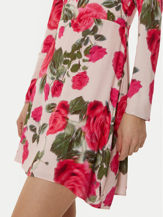 Guess Guess Rochie de zi W5RK39 WGLC2 Roz Regular Fit