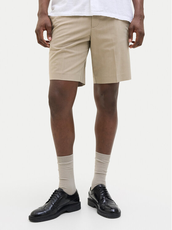 Jack & Jones Jack & Jones Шорти з тканини Stace 12271357 Бежевий Relaxed Fit