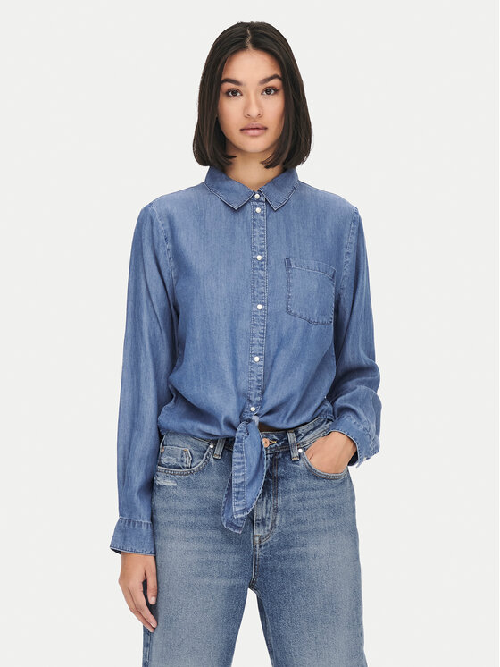 JDY JDY Košeľa Jasper 15252957 Modrá Regular Fit