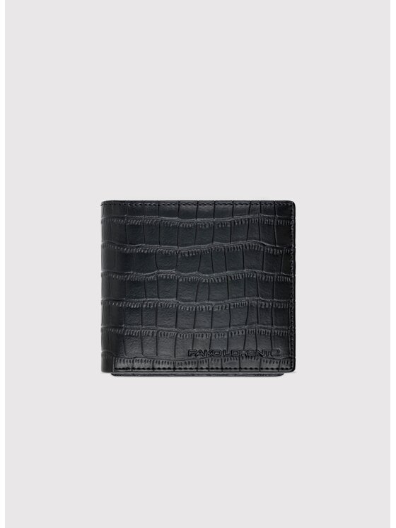 Pako Lorente Pako Lorente Zestaw portfel i etui na karty P25SF-ZP-001 Czarny