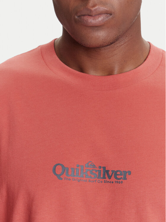 Quiksilver Quiksilver T-shirt EQYZT08174 Crvena Regular Fit