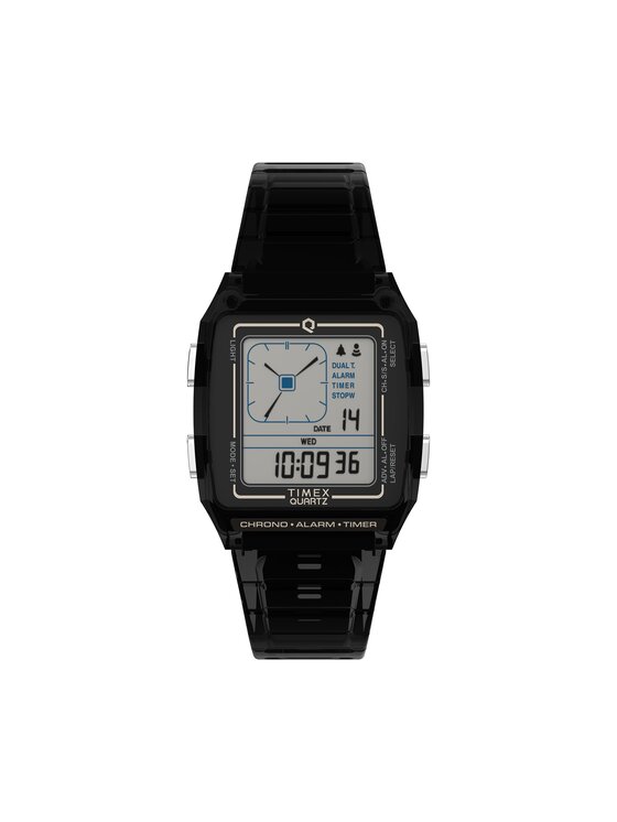 Timex Pulkstenis Timex Q TW2W45000 Pelēks