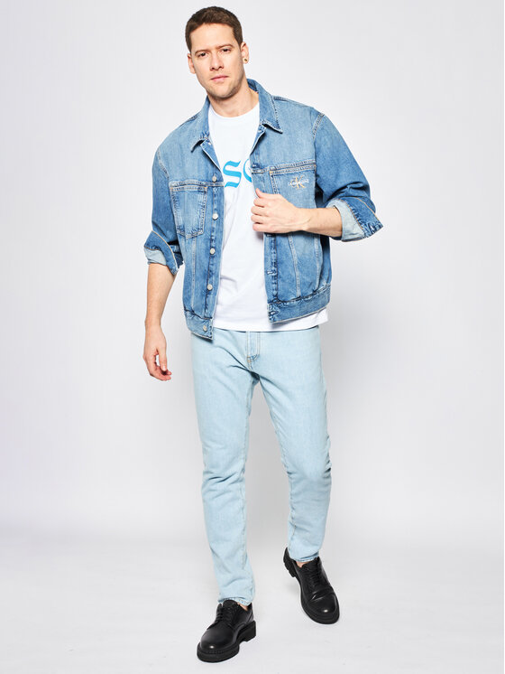 MSGM MSGM Marškinėliai 2840MM235 207098 Balta Regular Fit