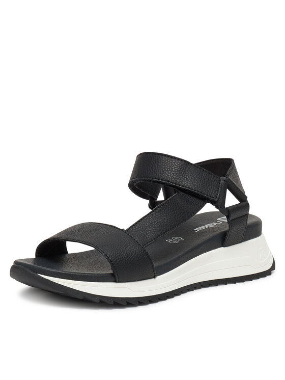 Rieker Rieker Sandały W2951-00 Czarny
